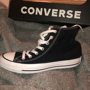 Black Hightop Converse